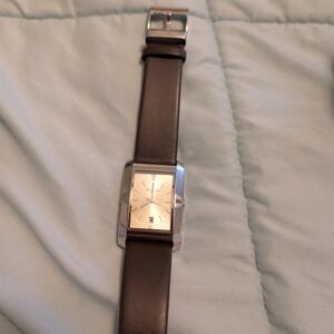 Kenneth Cole Silver and Brown Men's Watch